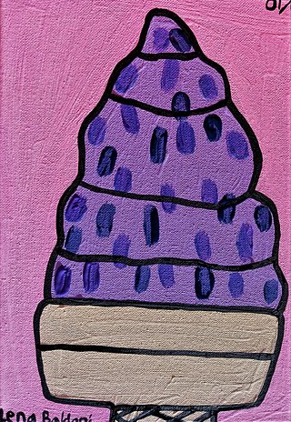 sag blueberry ice cream cone